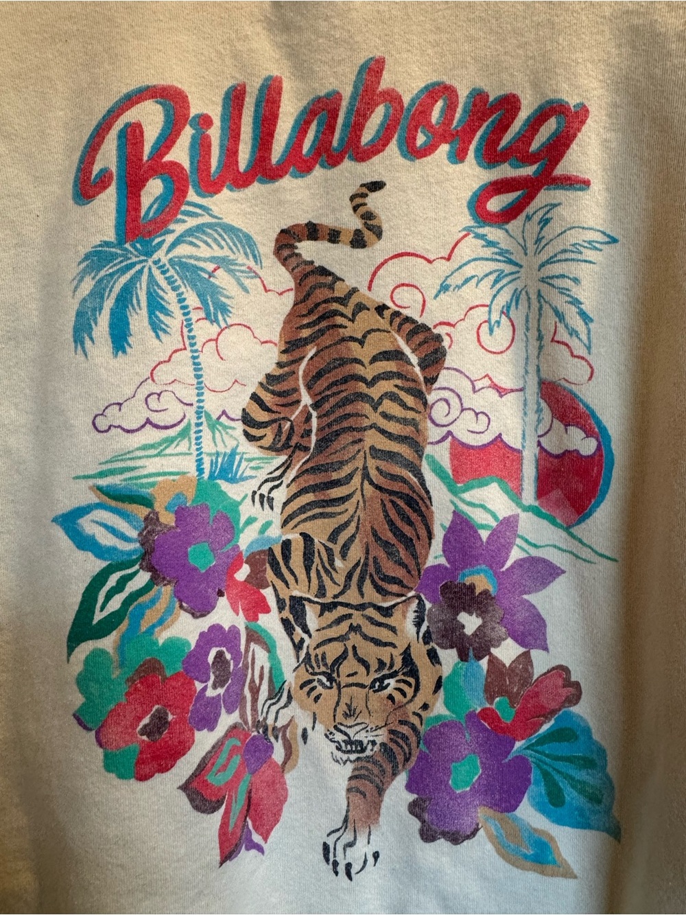 Billabong sweatshirt Tiger Graphic